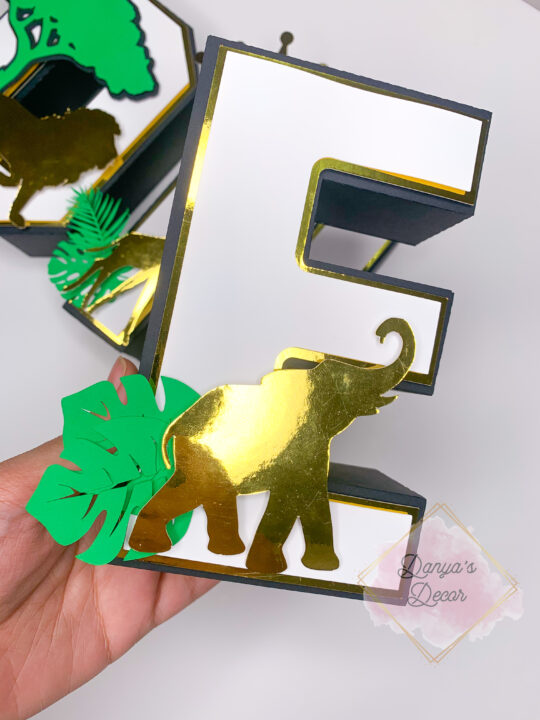 Wild ONE 3D Letters